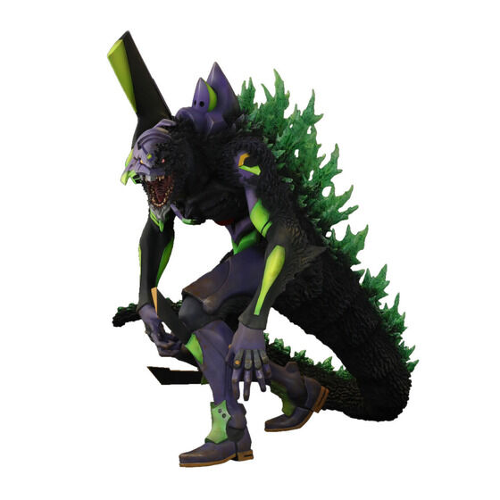 ゴジラ×エヴァのコラボフィギュア「エヴァンゲリオン初号機“G”覚醒形態