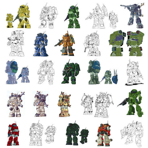 受注生産】装甲騎兵ボトムズ 40th公式設定資料集 Part.2