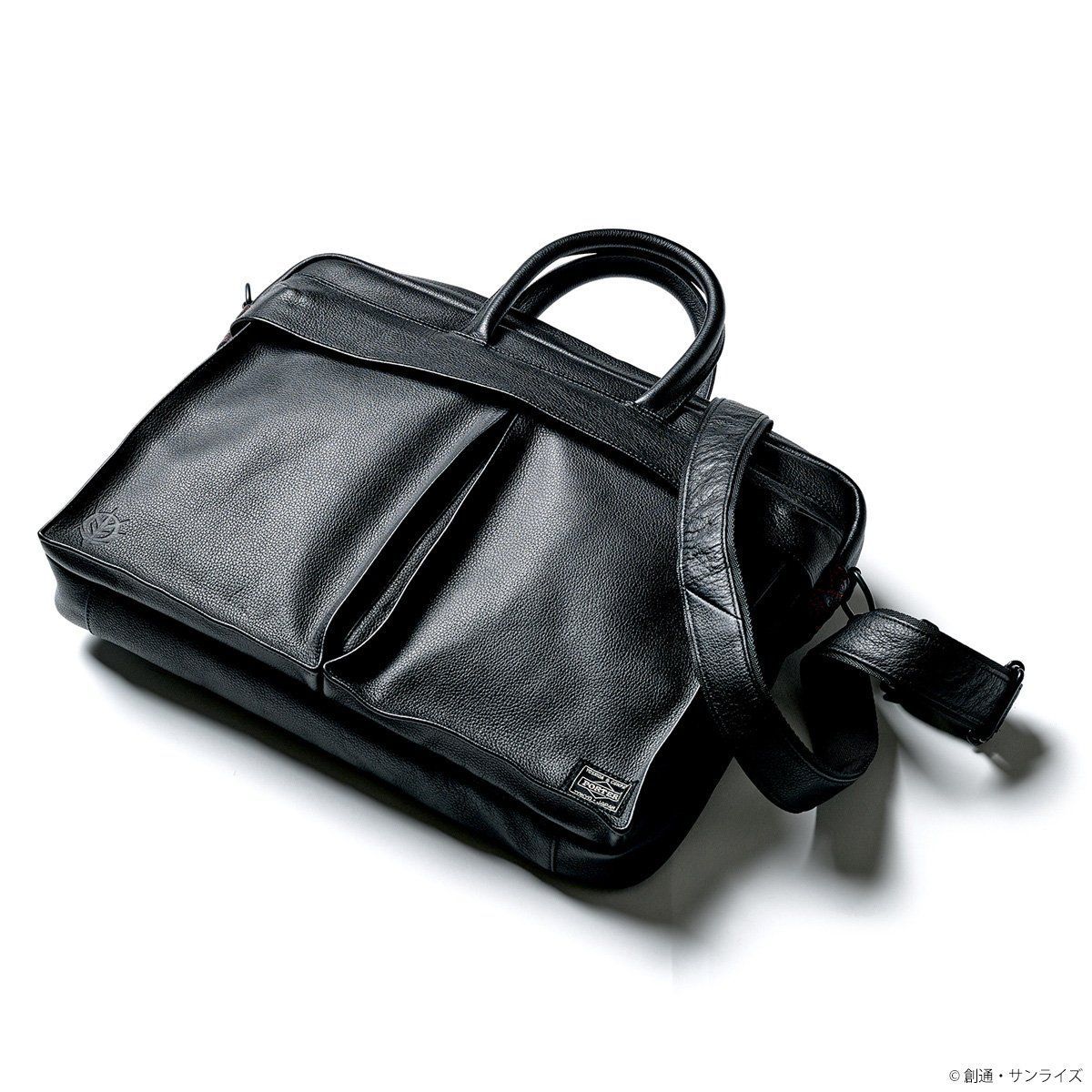 STRICT-G × PORTER 2WAY レザーブリーフケース 赤い彗星モデル | 機動