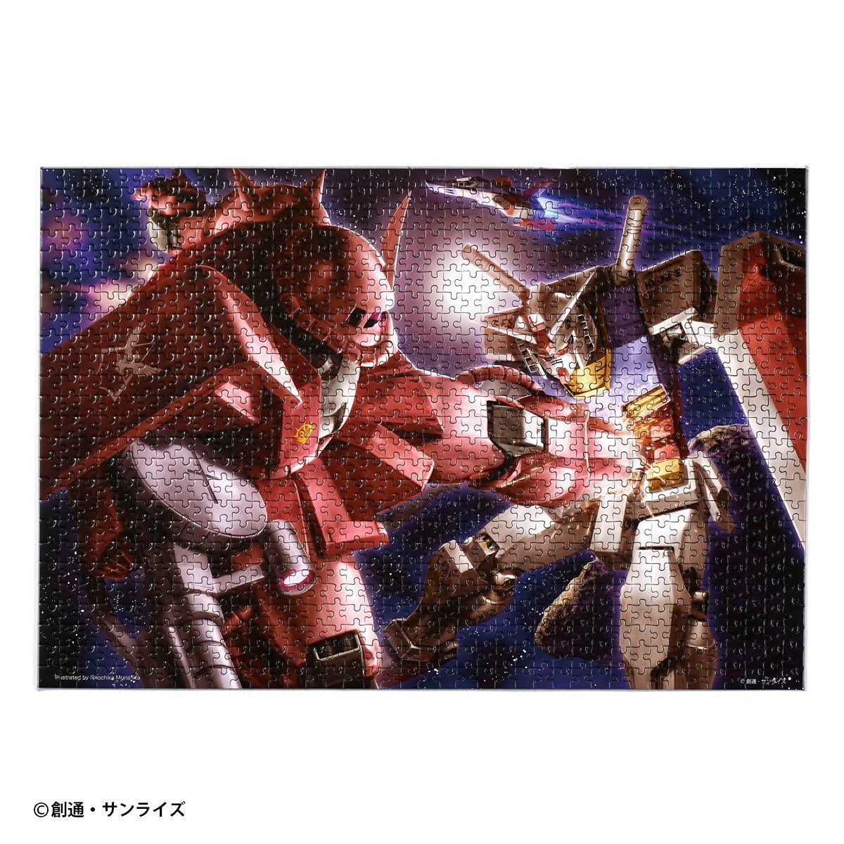 1000マイクロピースパズル 機動戦士ガンダム 赤い彗星の脅威 | 機動