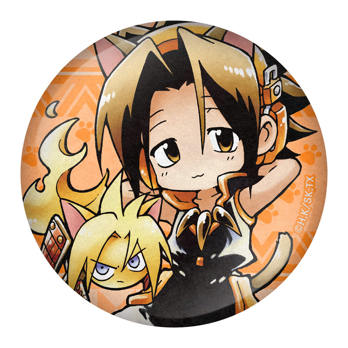 SHAMAN KING in ナンジャタウン 和紙缶バッジコレクション ランダム5個