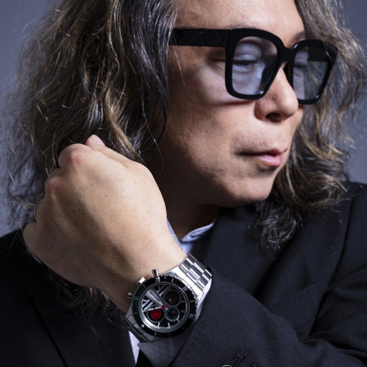 昭和仮面ライダー クロノグラフ腕時計【Live Action Watch】〔1号・X