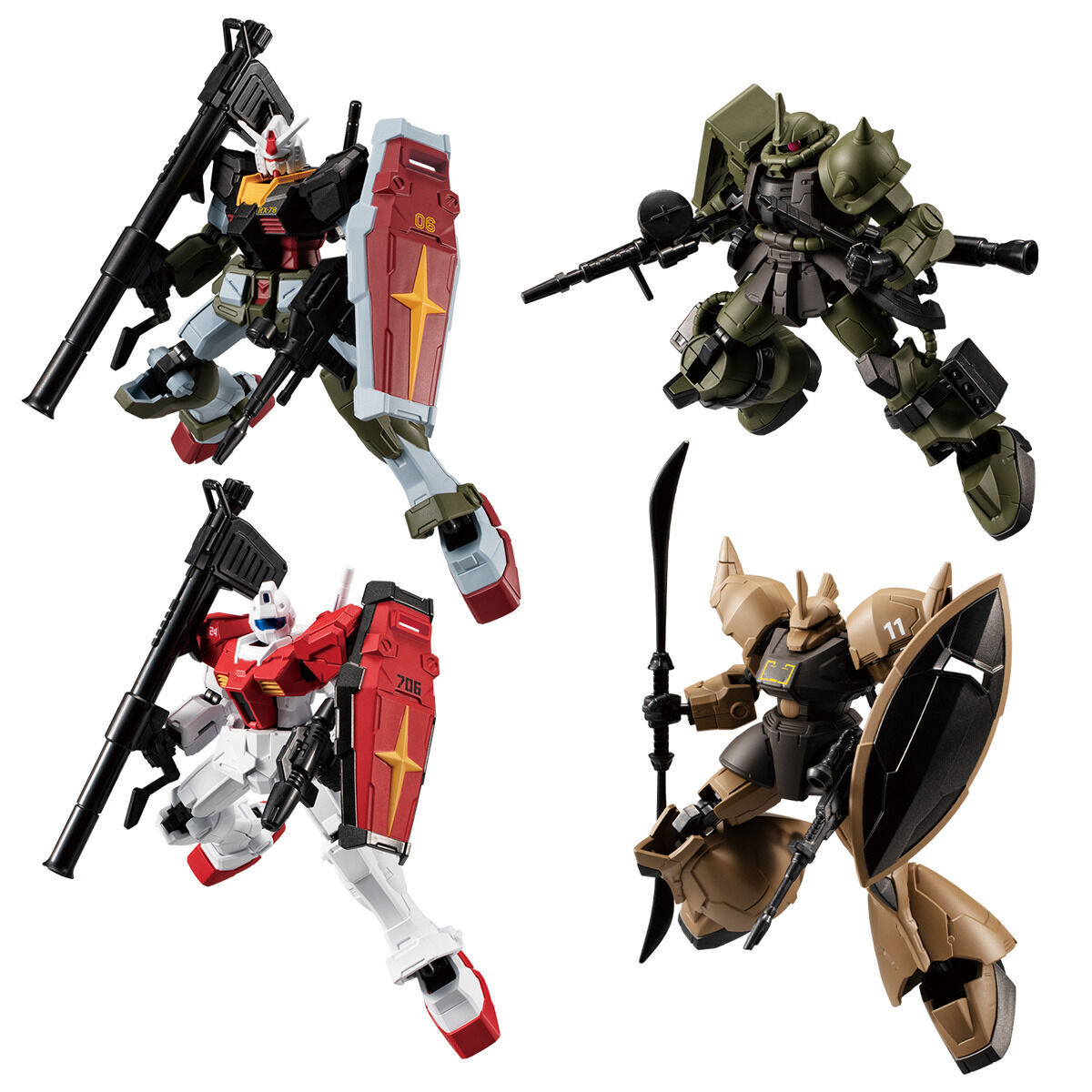 機動戦士ガンダム GフレームFA REAL TYPE SELECTION(10個入） | 機動