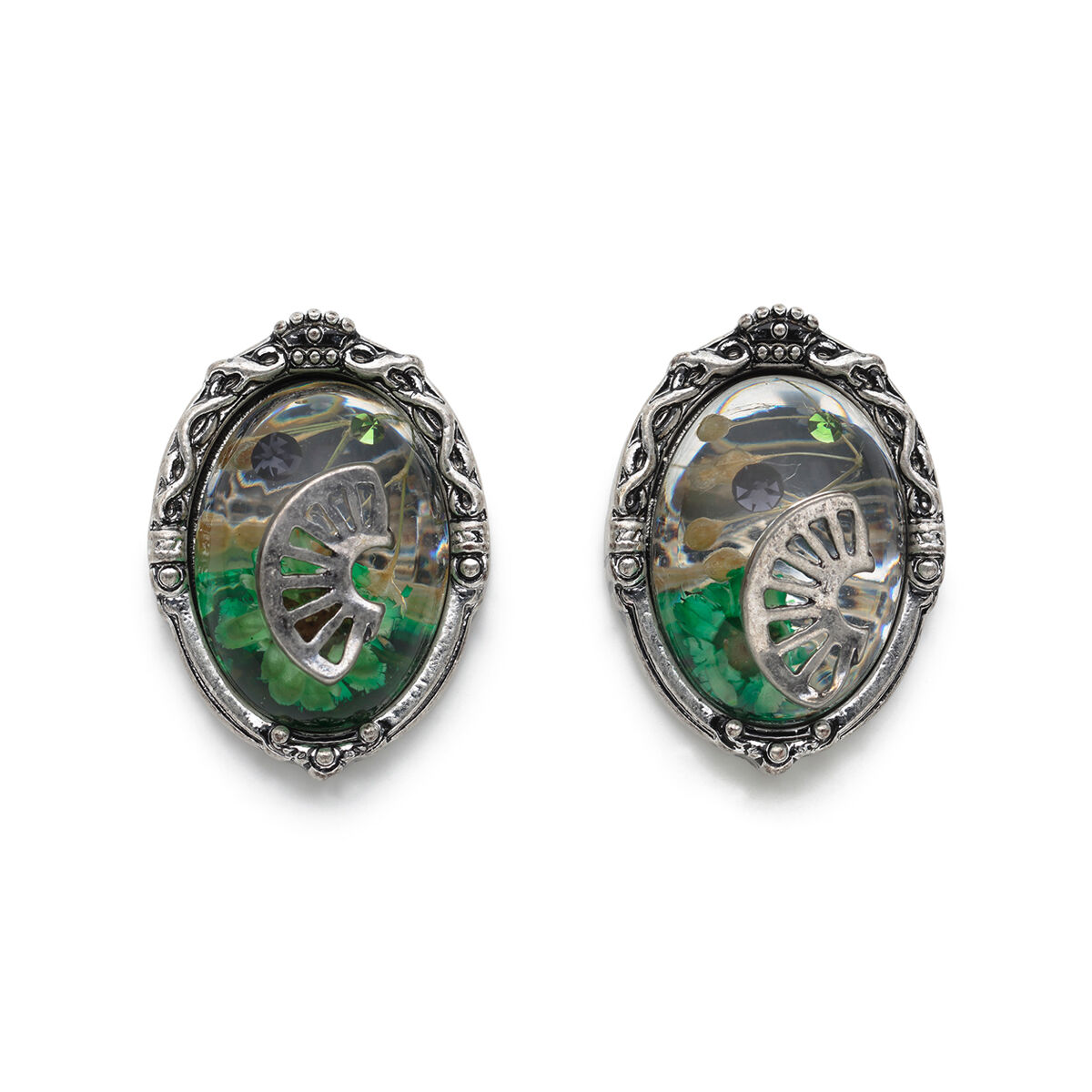 ディズニー ツイステッドワンダーランド フラワー ピアス /イヤリング