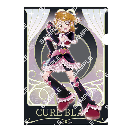 フラットガシャポン】プリキュアオールスターズ クリアファイル