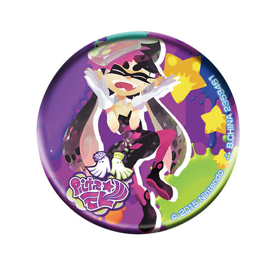 スプラトゥーン イカしたブロマイド缶バッジfeat.シオカラーズ