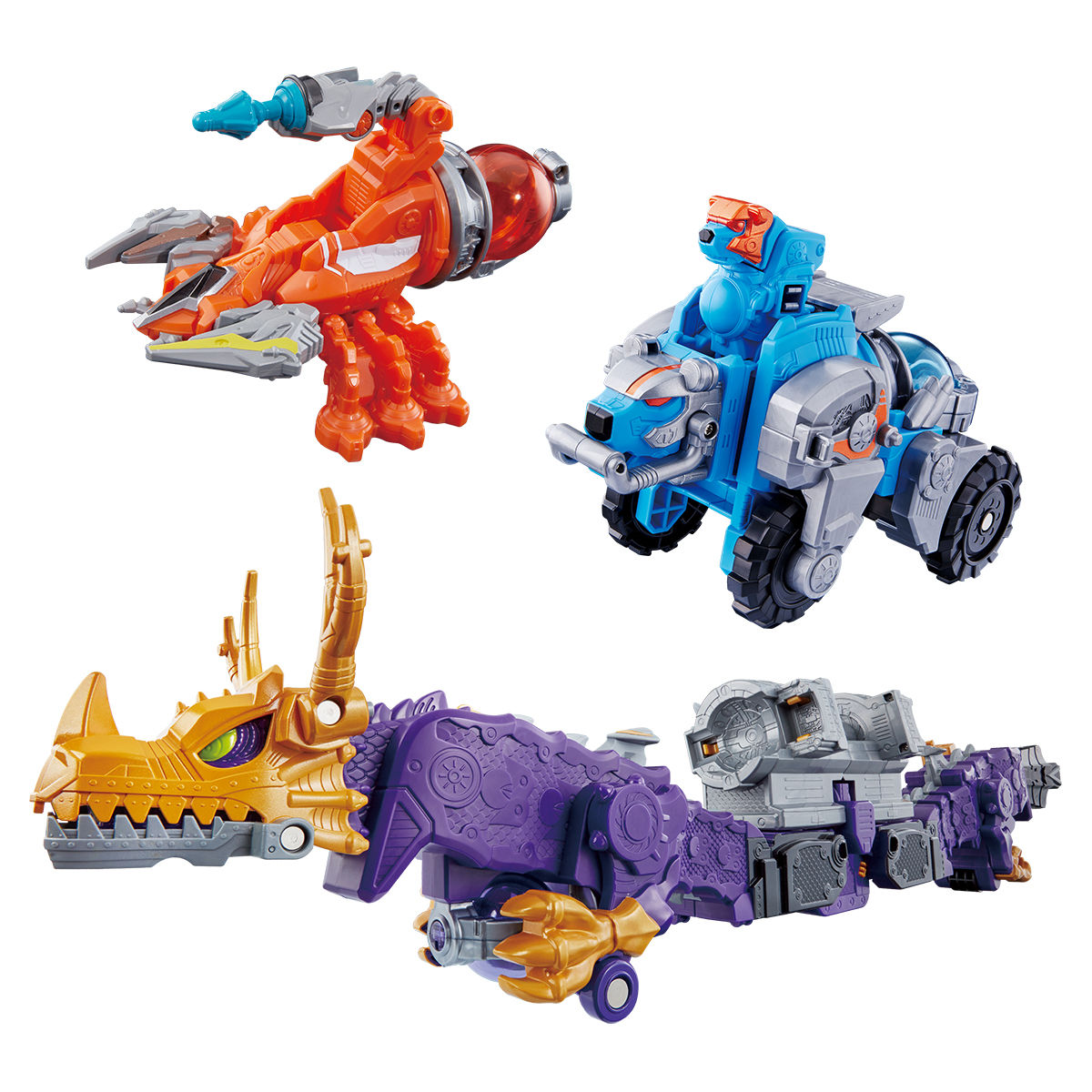 キュータマ合体02,10,11 DXリュウテイオーセット | PROJECT R.E.D.