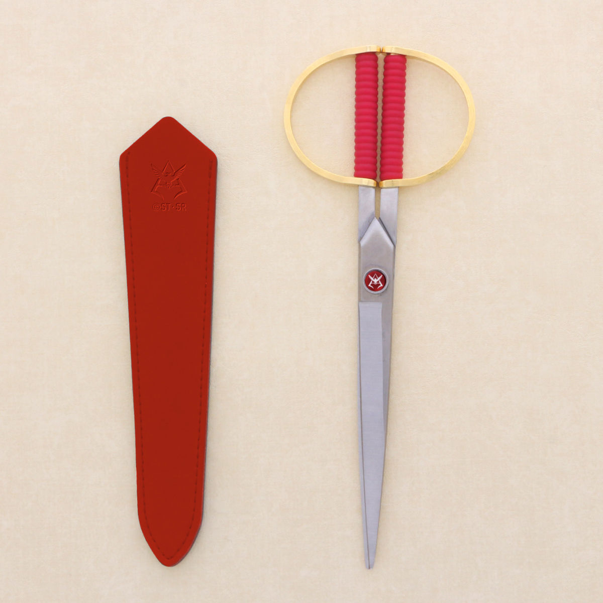 機動戦士ガンダム シャア専用 鋏（はさみ） 濃州兼松作の手仕上げ鋏