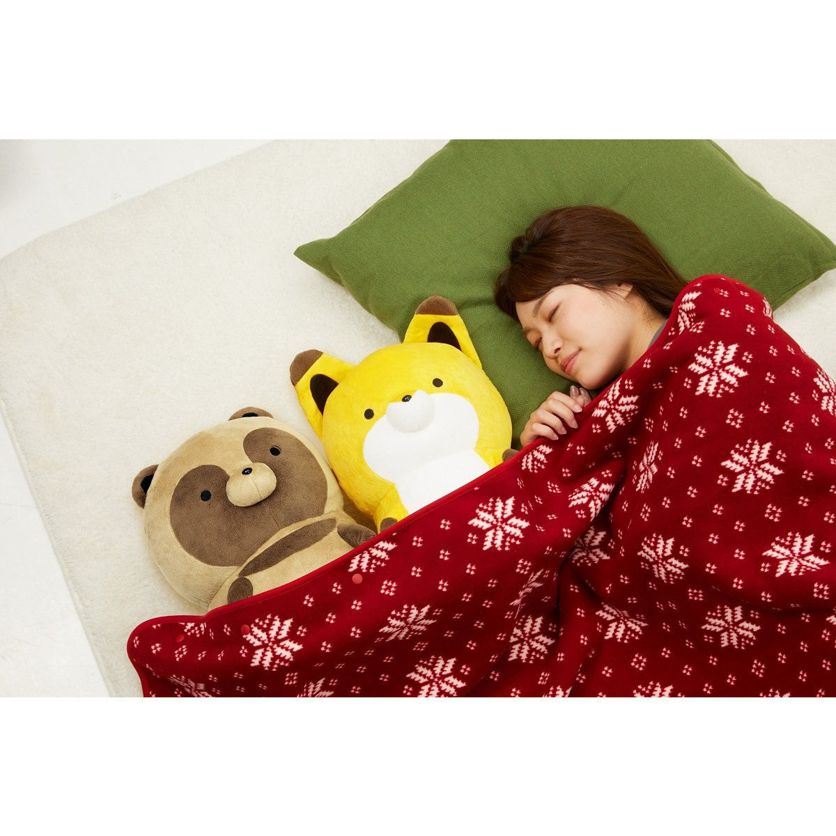 PCクッション タヌキとキツネ | フィギュア | アニメグッズ ・おもちゃ