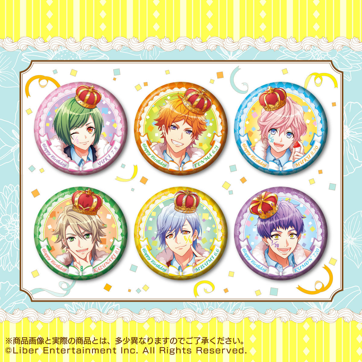 A3! ホログラム缶バッジ ～Happy×2 Birthday Summer Troupe!～ | A3