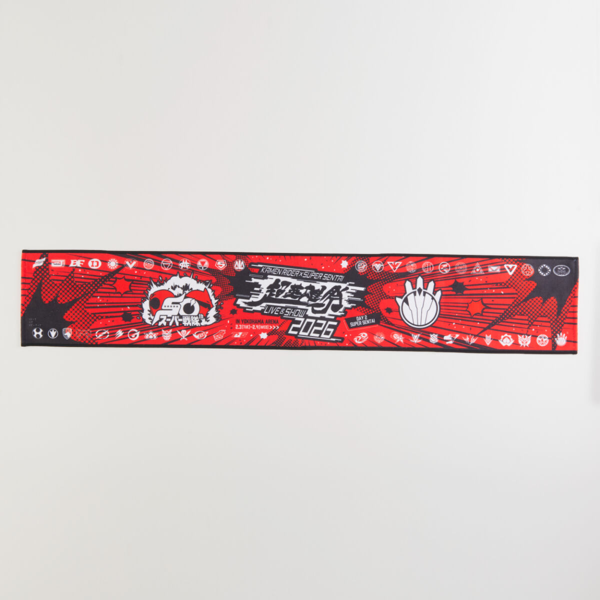 超英雄祭2026記念 スーパー戦隊シリーズ マフラータオル | スーパー