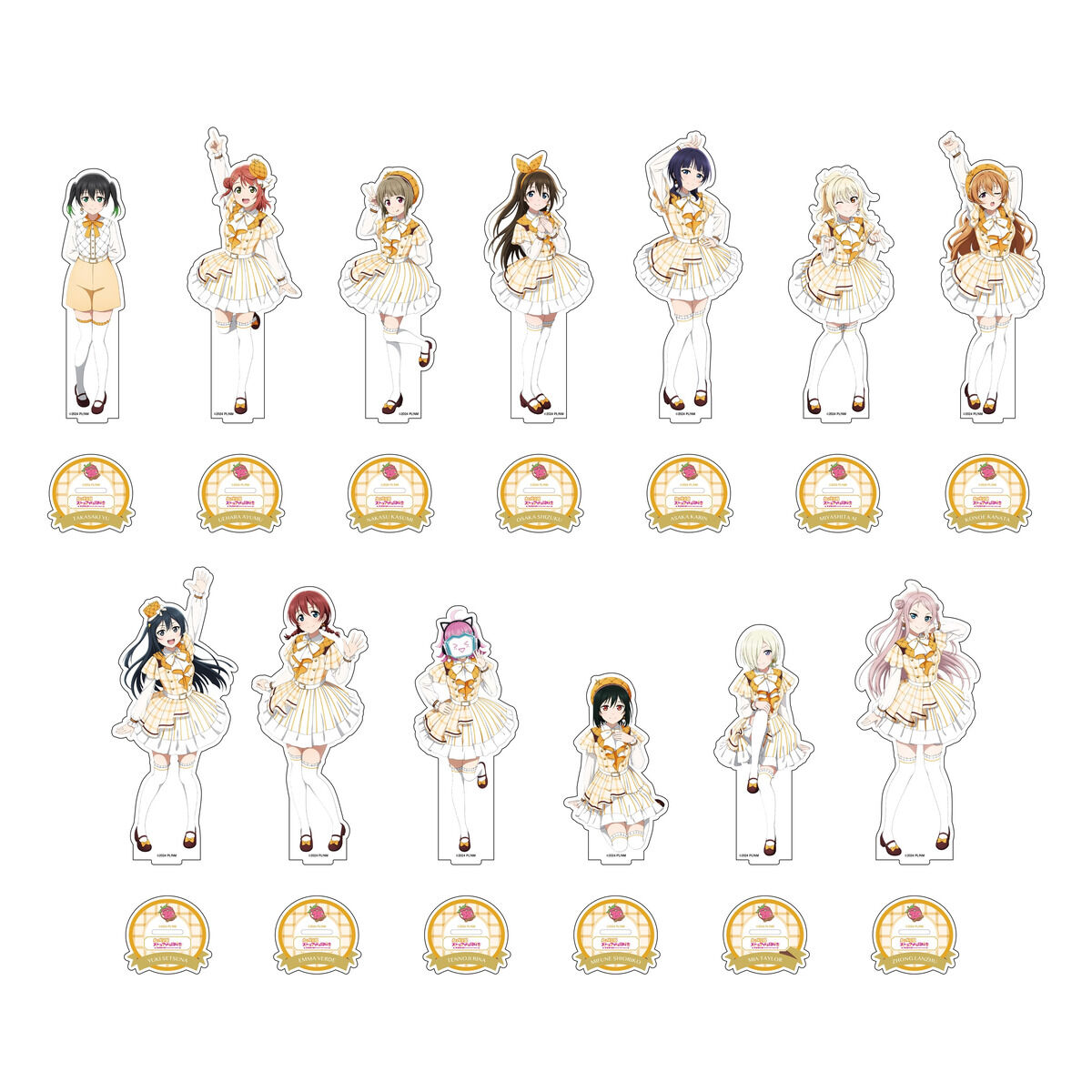 ラブライブ！シリーズ 15周年記念 BIGアクリルスタンド ラブライブ！虹