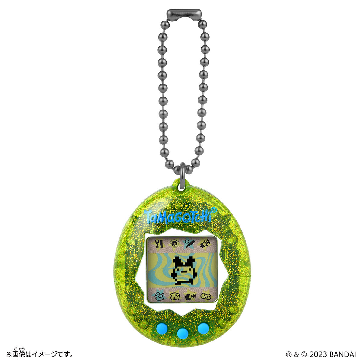 Original Tamagotchi Light Green Glitter | BANDAI TOYS