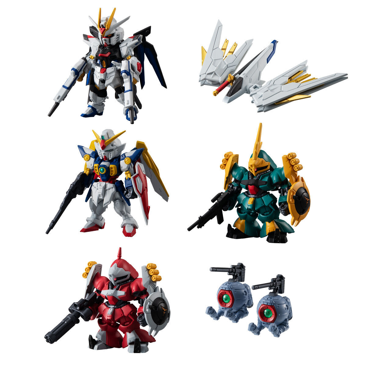 FW GUNDAM CONVERGE】劇場版ポスターをイメージしたカラーリングの