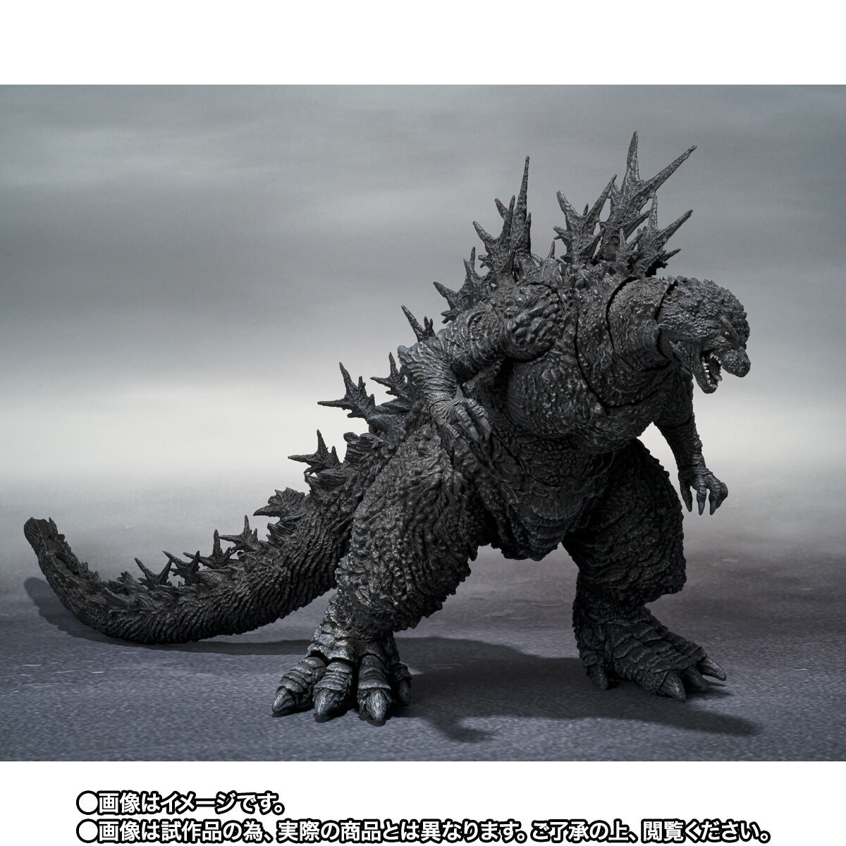 抽選販売】S.H.MonsterArts ゴジラ（2023） マイナスカラーVer.【2次