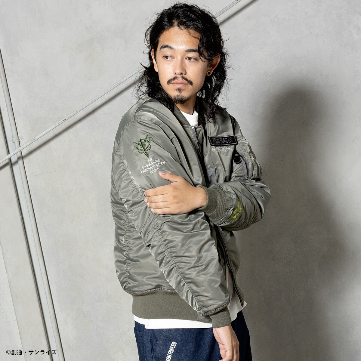 STRICT-G.ARMS『機動戦士ガンダム』MA-1ジャケット ZEON FORCES | 機動