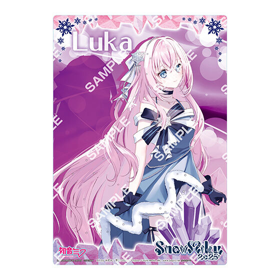 ジャンボカードダス/フラットガシャポン】初音ミク SNOW MIKU 2025