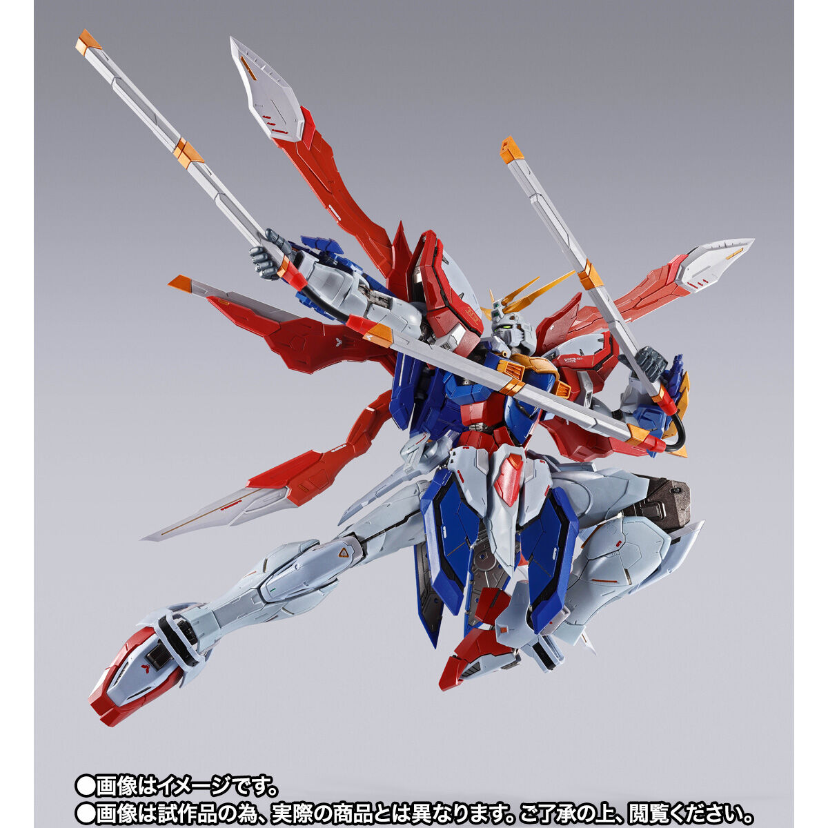 抽選販売】METAL BUILD ゴッドガンダム＆ゴッドガンダム弐（セカンド