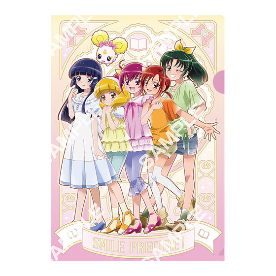 フラットガシャポン】プリキュアオールスターズ クリアファイル