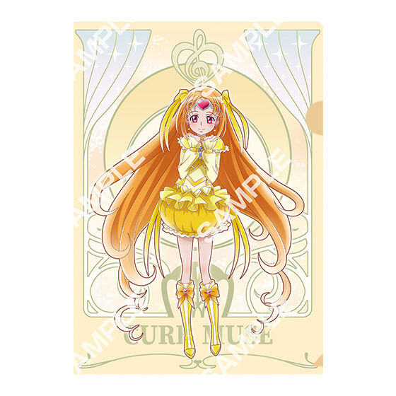 フラットガシャポン】プリキュアオールスターズ クリアファイル