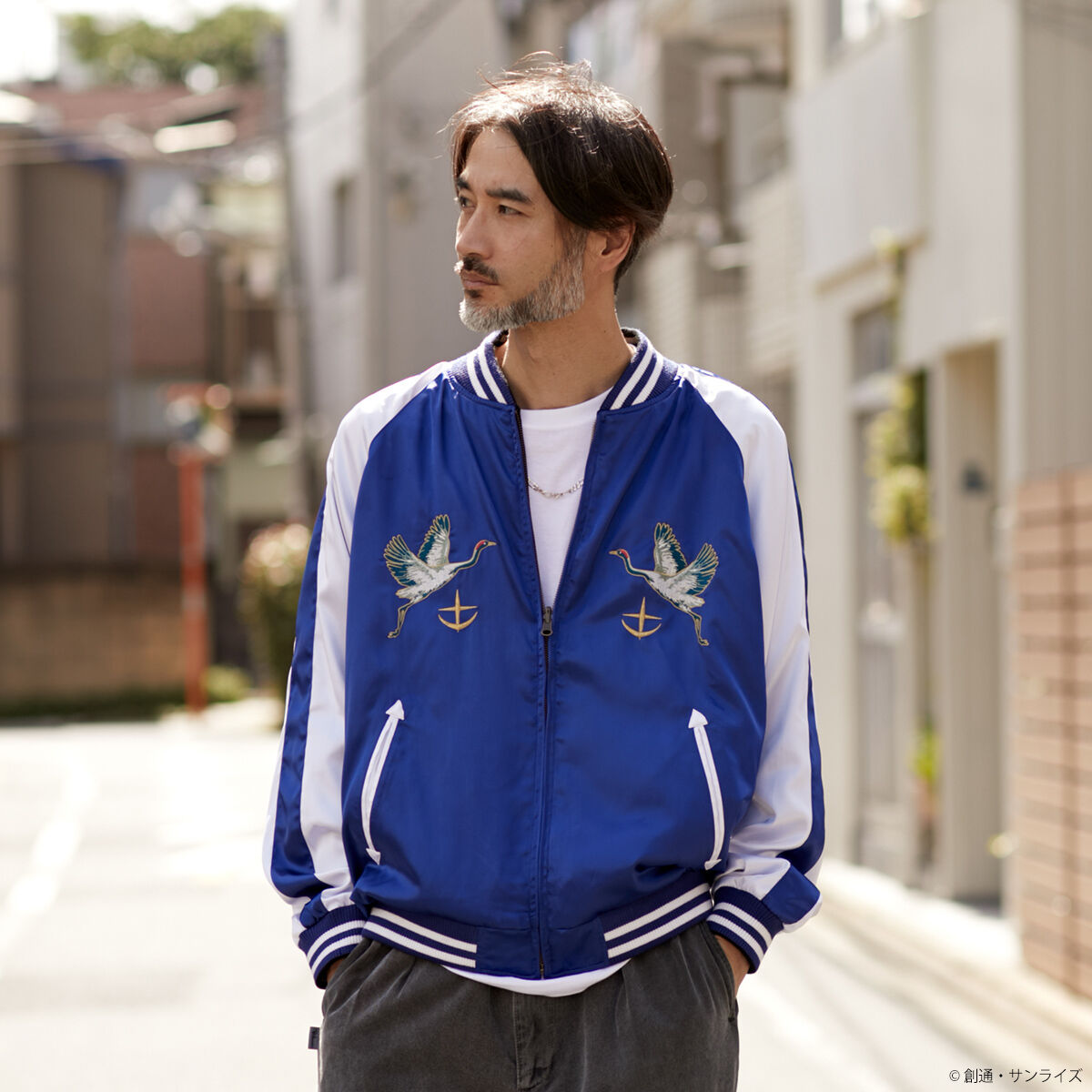 STRICT-G『機動戦士ガンダム』スカジャン ガンダム JAPAN柄 | 機動戦士