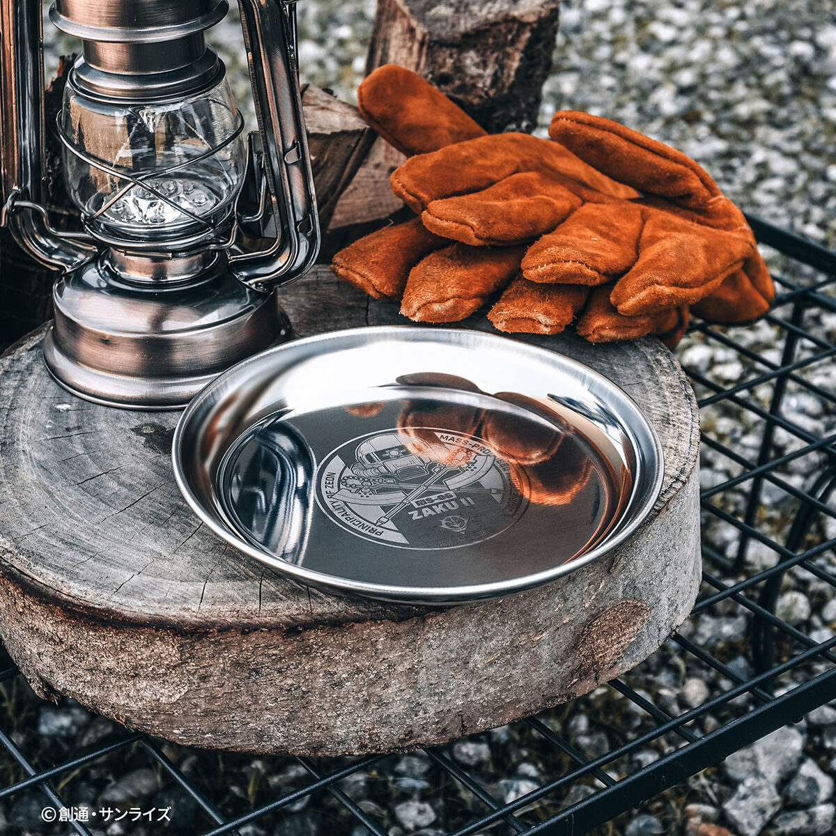 ガンダム ステンレスプレート16cm ザクIIモデル | 機動戦士ガンダム