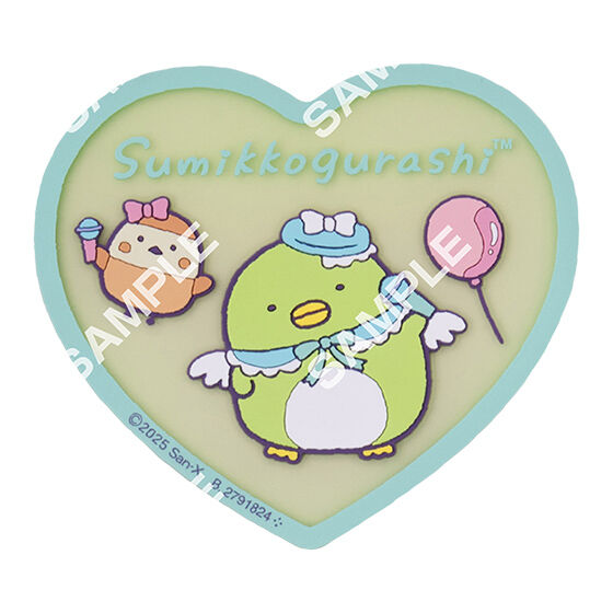 フラットガシャポン】すみっコぐらし クリアラバーコースター2