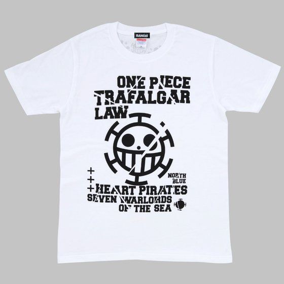 再販】ワンピース Tシャツ トラファルガー・ロー ルーム柄 | ONE PIECE