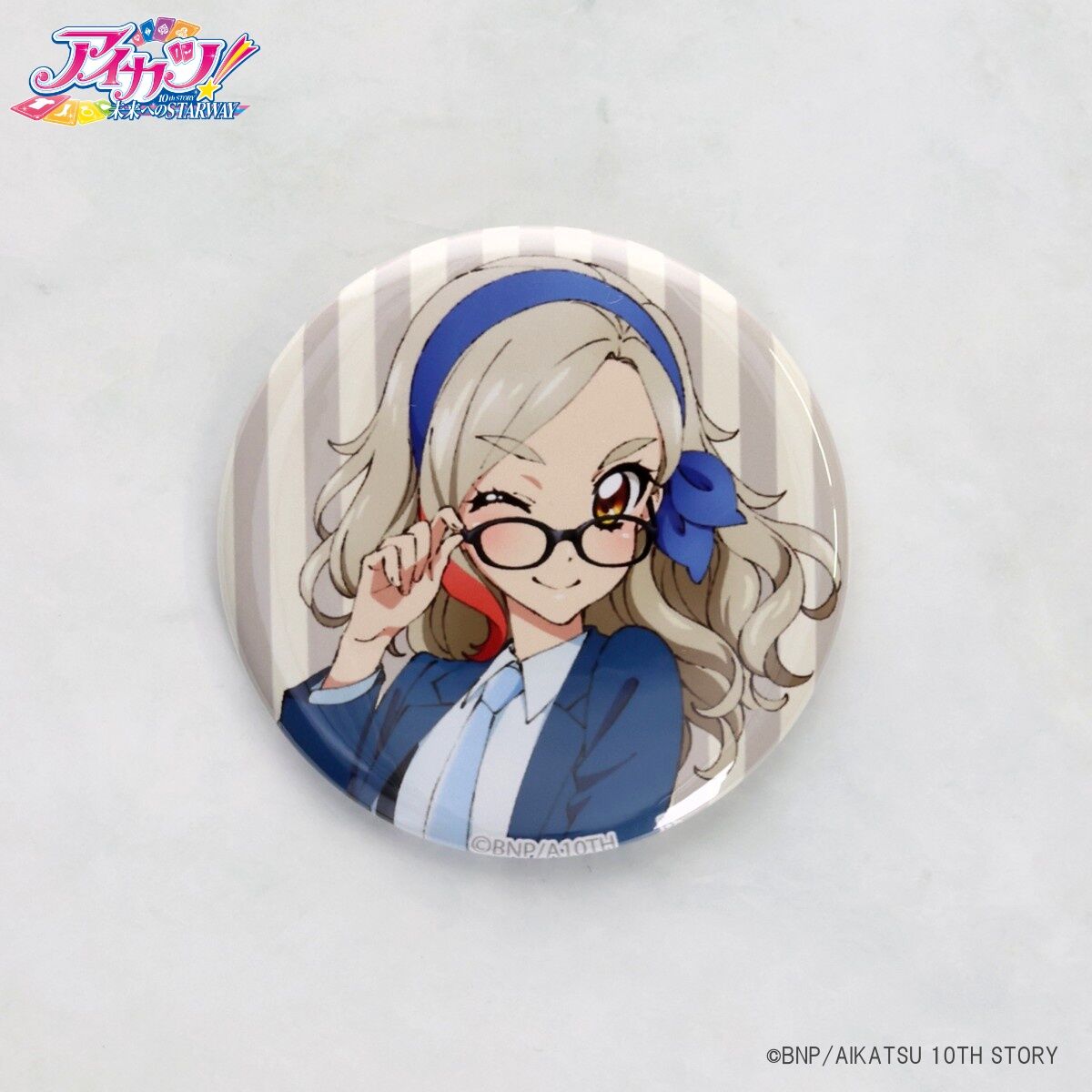 ハピクロ！】アイカツ！シリーズ缶バッジ アイウェアコレクション【全7