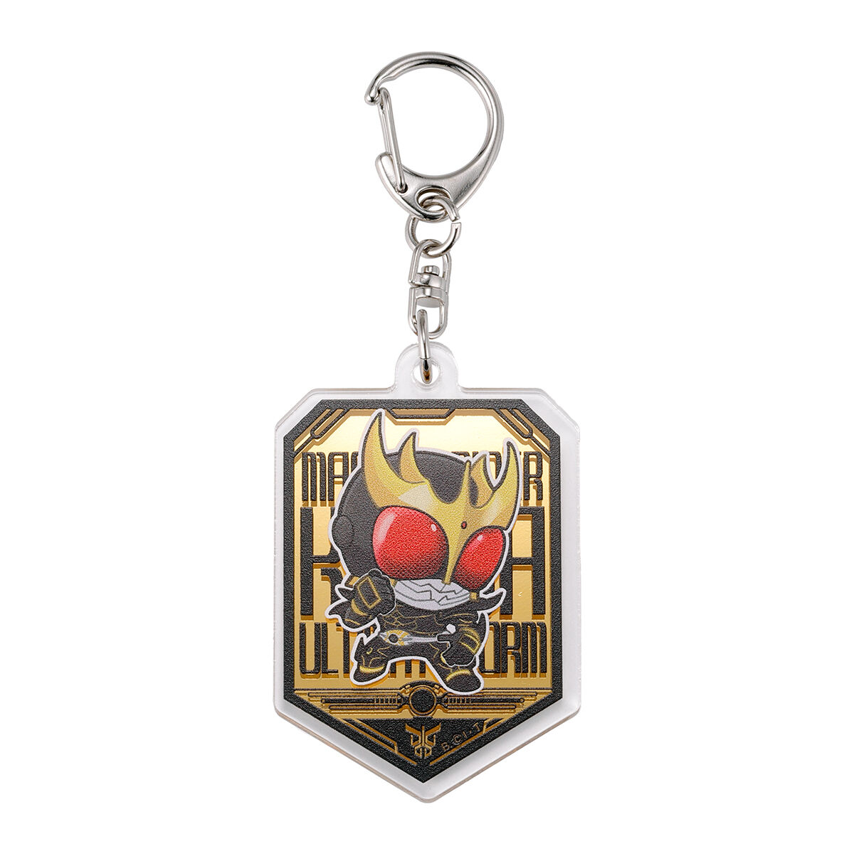 ハピクロ！】仮面ライダークウガ メタリックアクリルキーホルダー (全