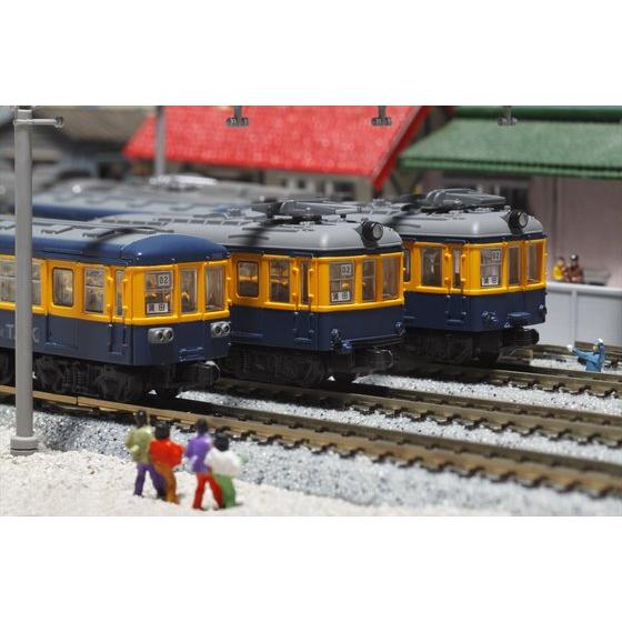 昭和の銘車『東急電鉄デハ3450形』復刻塗装版の、3種の編成を再現可能