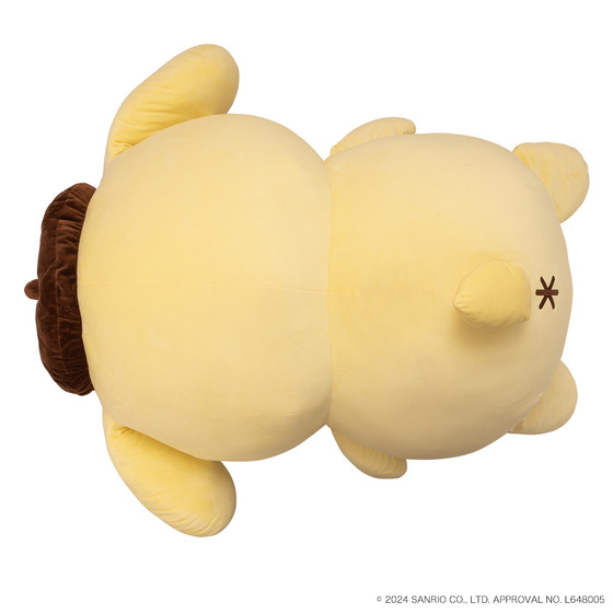 ポムポムプリンの全長約105cmの超巨大クッションがプレミアムバンダイ