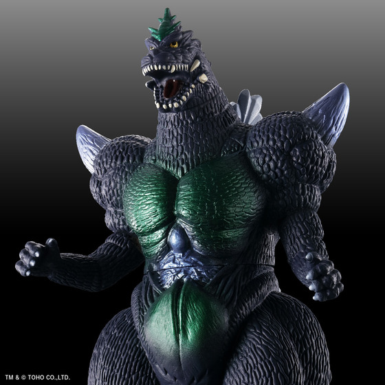 ゲームソフト『超ゴジラ』に登場したゴジラの進化形態、「超ゴジラ」が