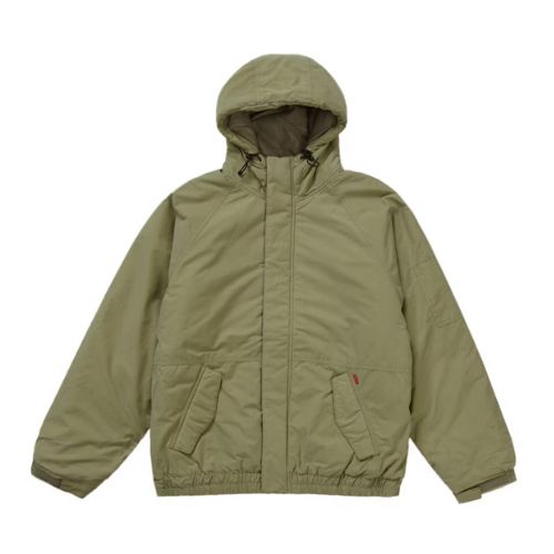 Supreme Needlepoint Hooded Jacket Olive – Bandeja de Plata