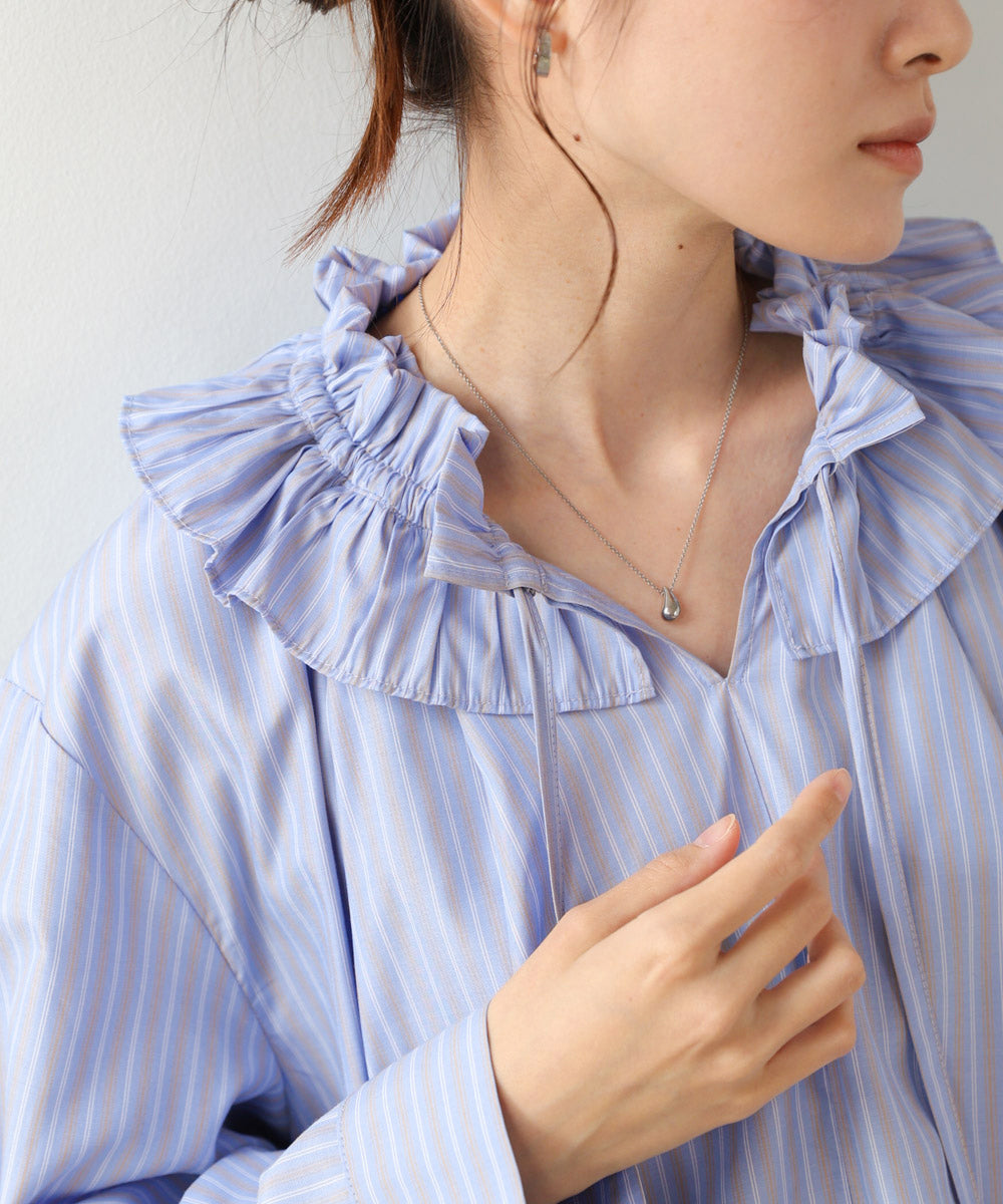 ギャザーフリルブラウス – Bab