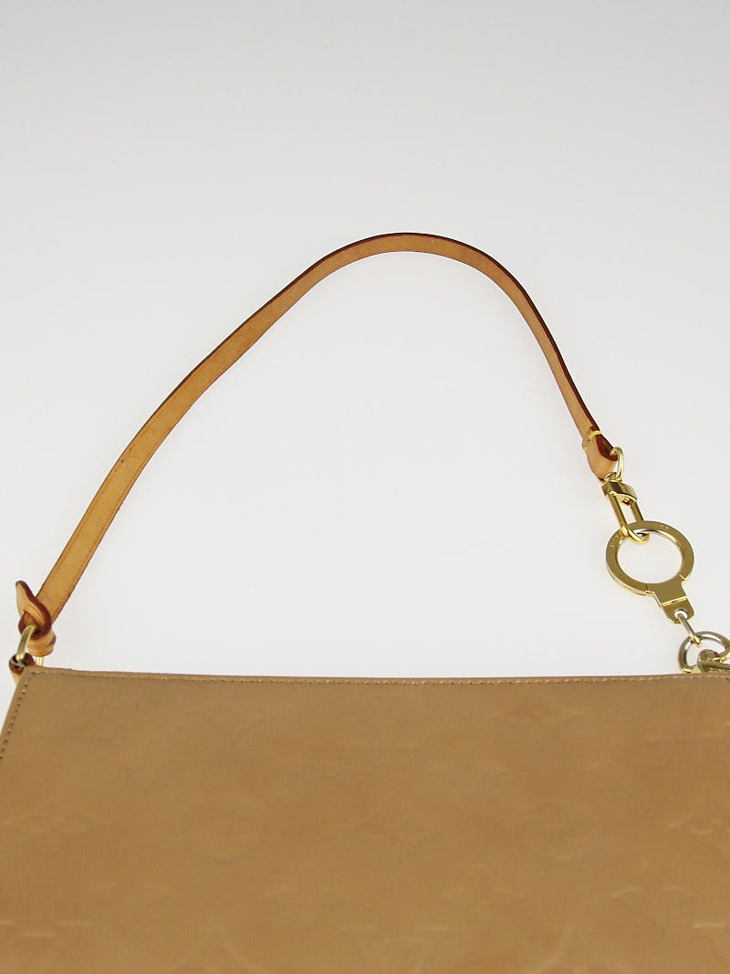Louis Vuitton Beige Monogram Vernis Lexington Pochette Bag