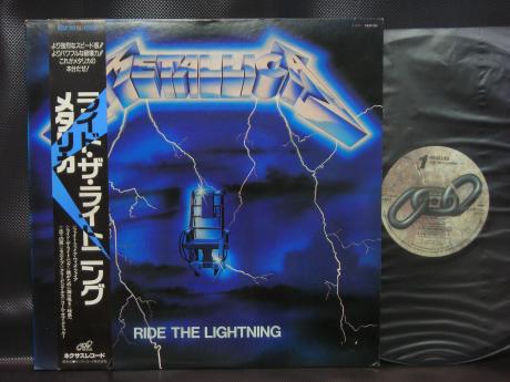 llica Ride the lightning 国内盤 帯付 レコード 国内盤llica Ride the
