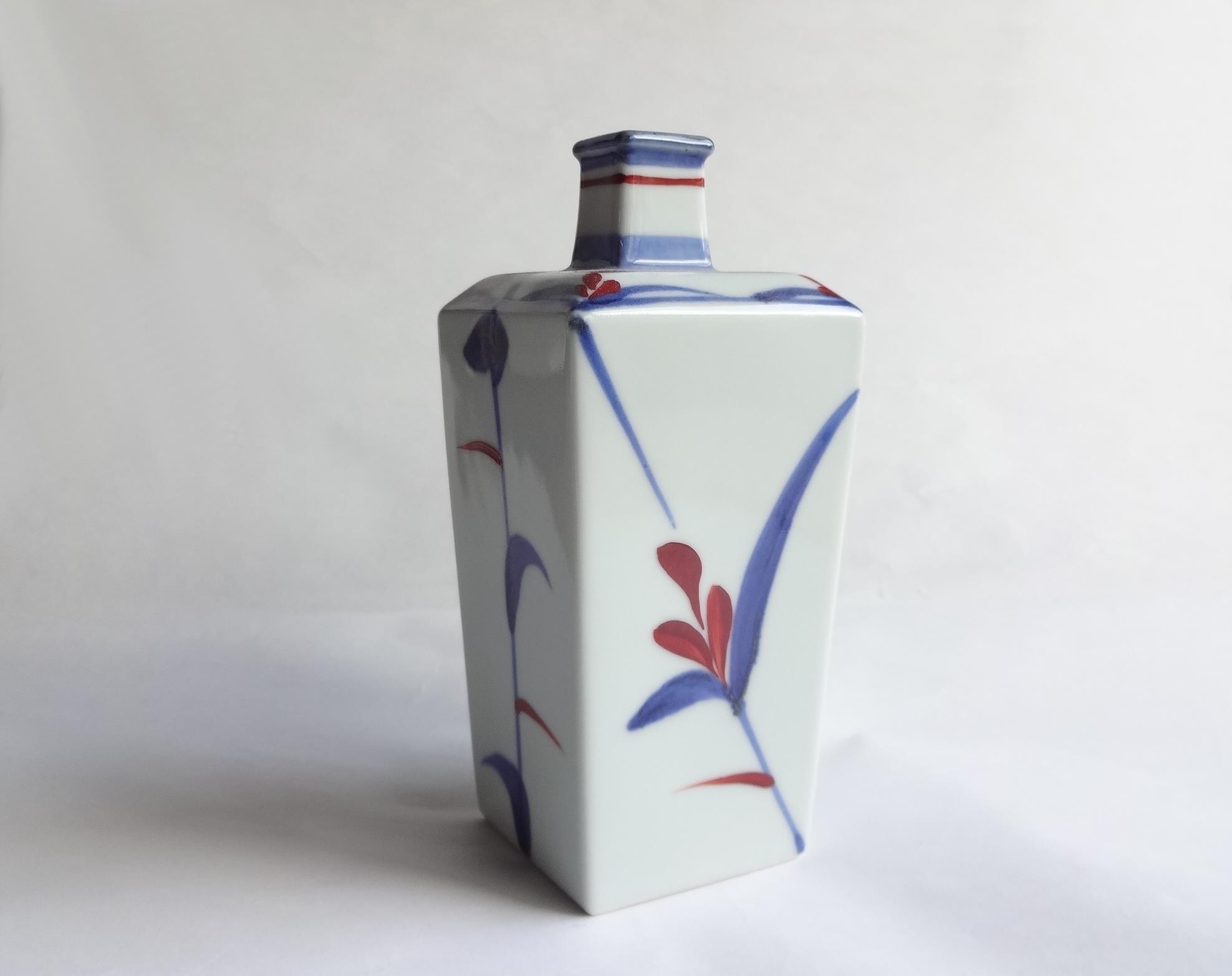 隈笹之図 花瓶 隈笹之図 花瓶