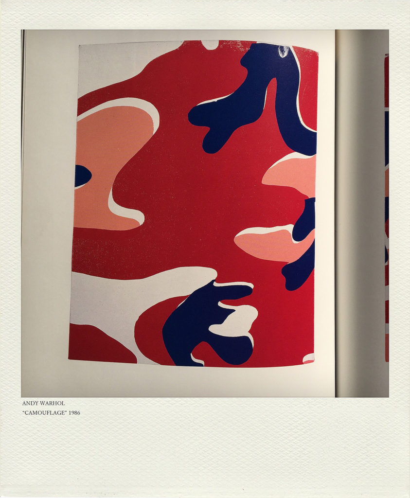 ANDY WARHOL “Camouflage” 1986 | SPECIAL