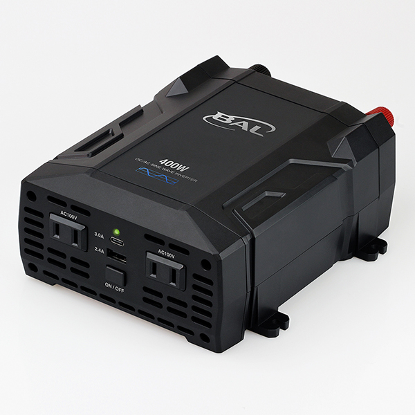 DC/AC正弦波インバータ400W／BAL大橋産業公式オンラインストア