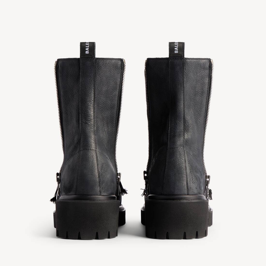 Men's Stomper Zipped Bootie in Black | Balenciaga US