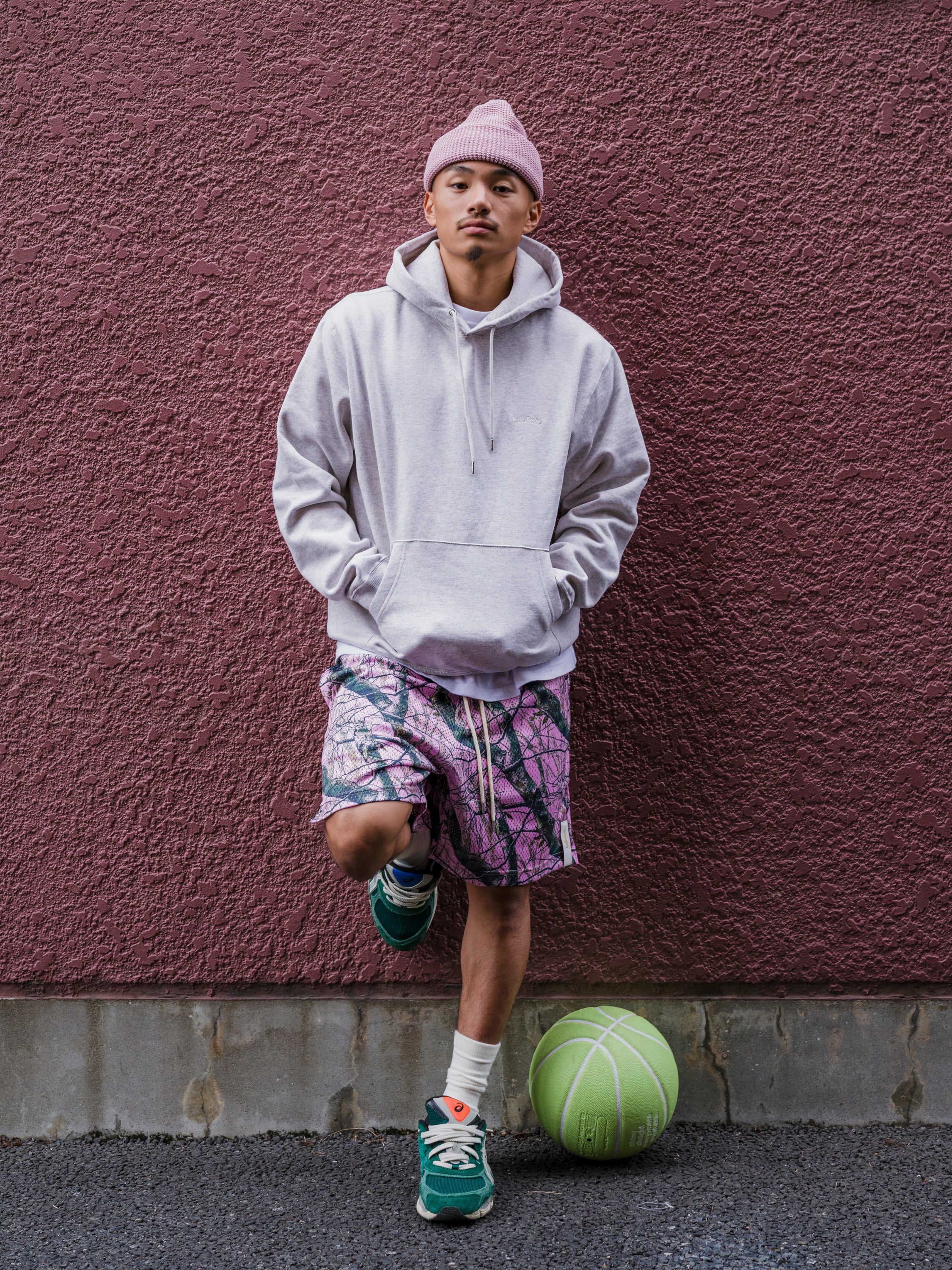 Small Logo Sweat Hoodie (ash) – ballaholicオンラインショップ