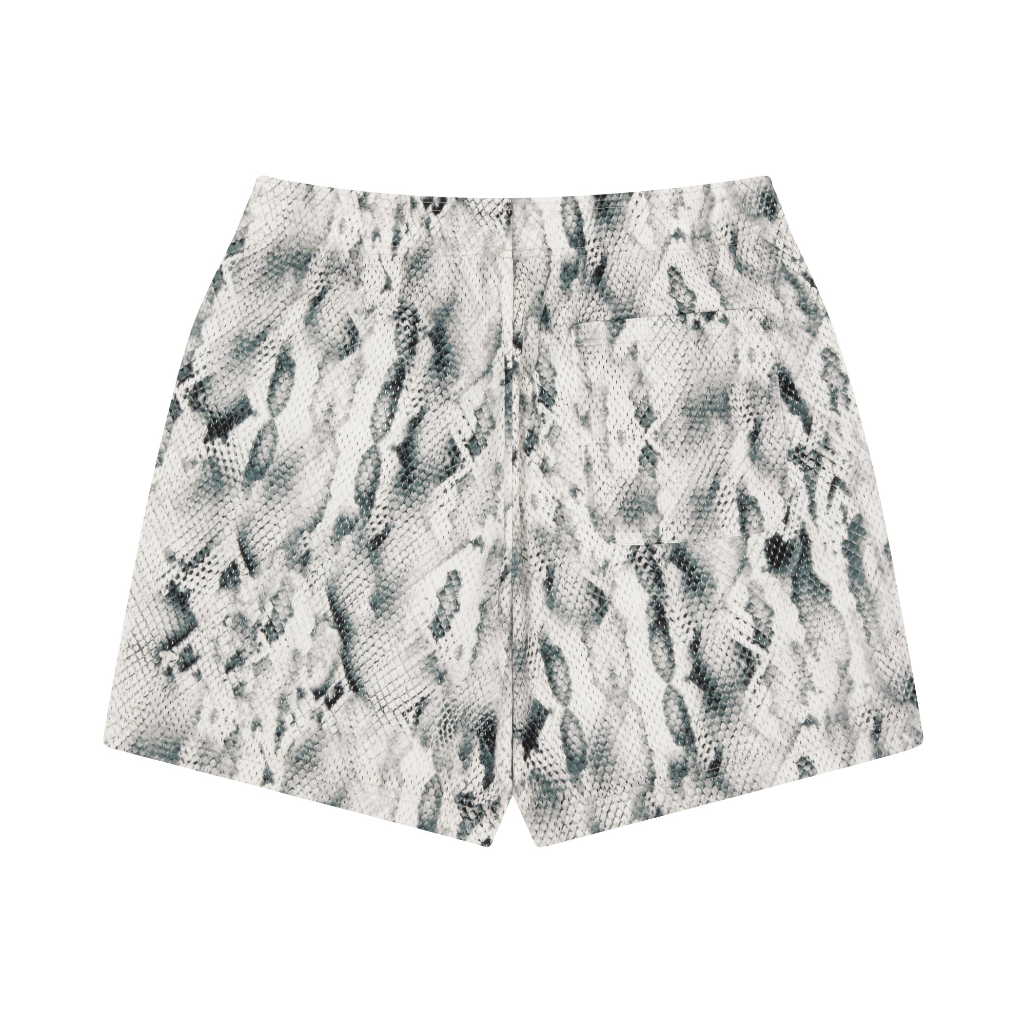 Snake Mesh Zip Shorts (off white) – ballaholicオンラインショップ