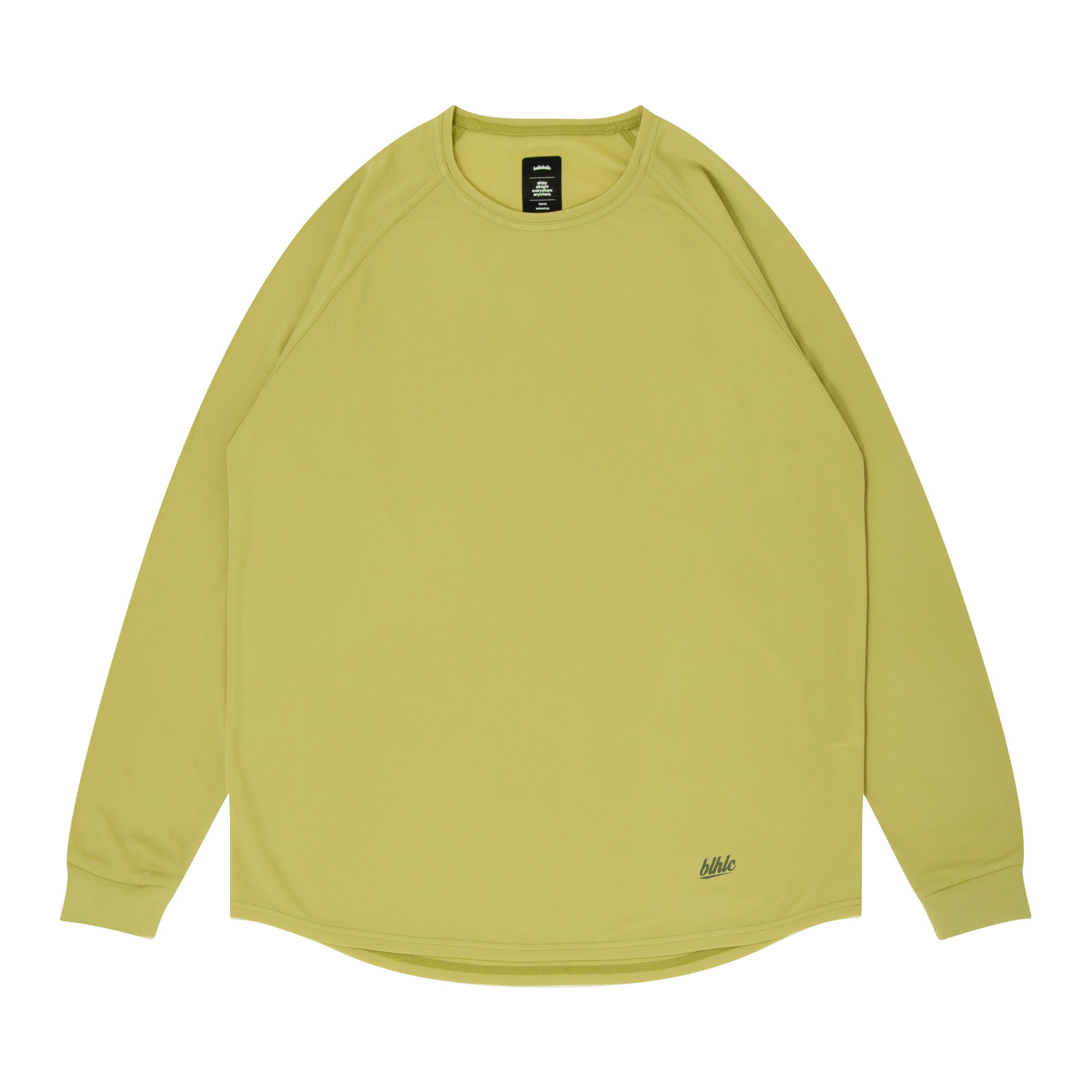 blhlc Back Print Cool Long Tee (beige/snowy ivory mosaic