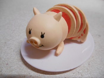 ハイキューガチャガチャ 嶋田マートのぶたさん: ナイッサー