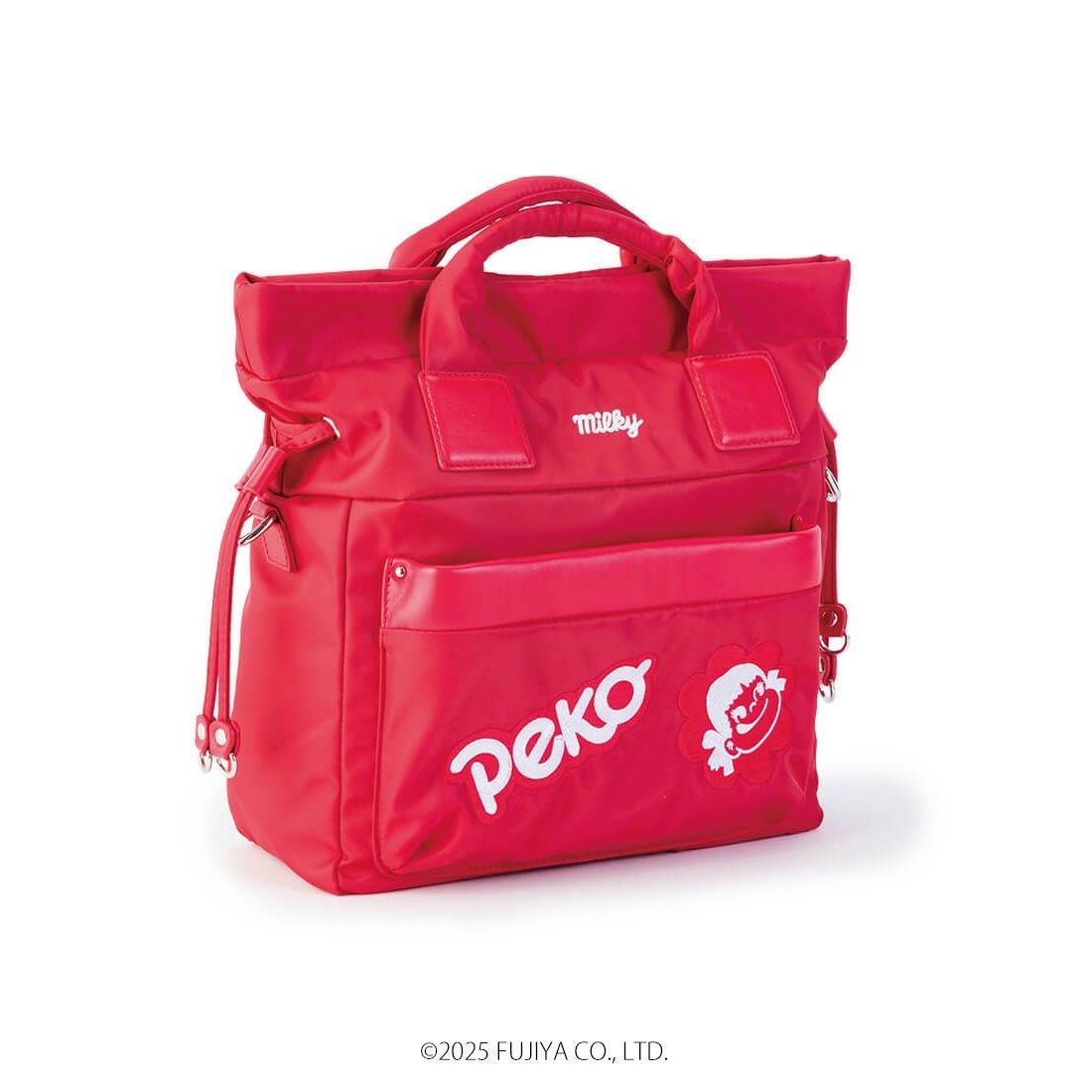 ペコちゃんコラボ3wayナイロンバッグ＜ミルキープリモ＞ | バルコス