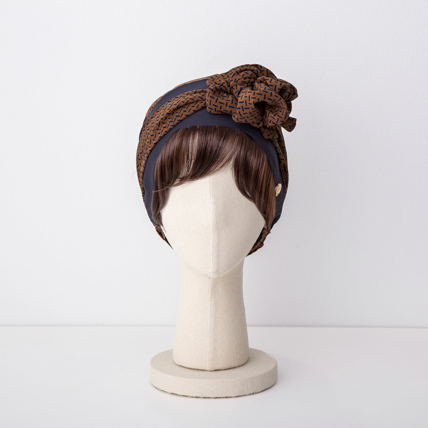 BAREN スカーフハット(Mサイズ) AntiqueBrown 医療用 BAREN スカーフ