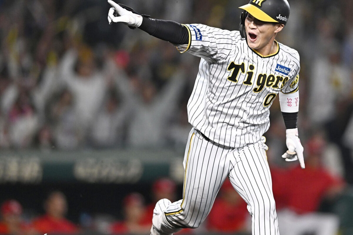 首位・阪神、途中出場の木浪が二塁打、熊谷が超美技！江本氏「競争の中