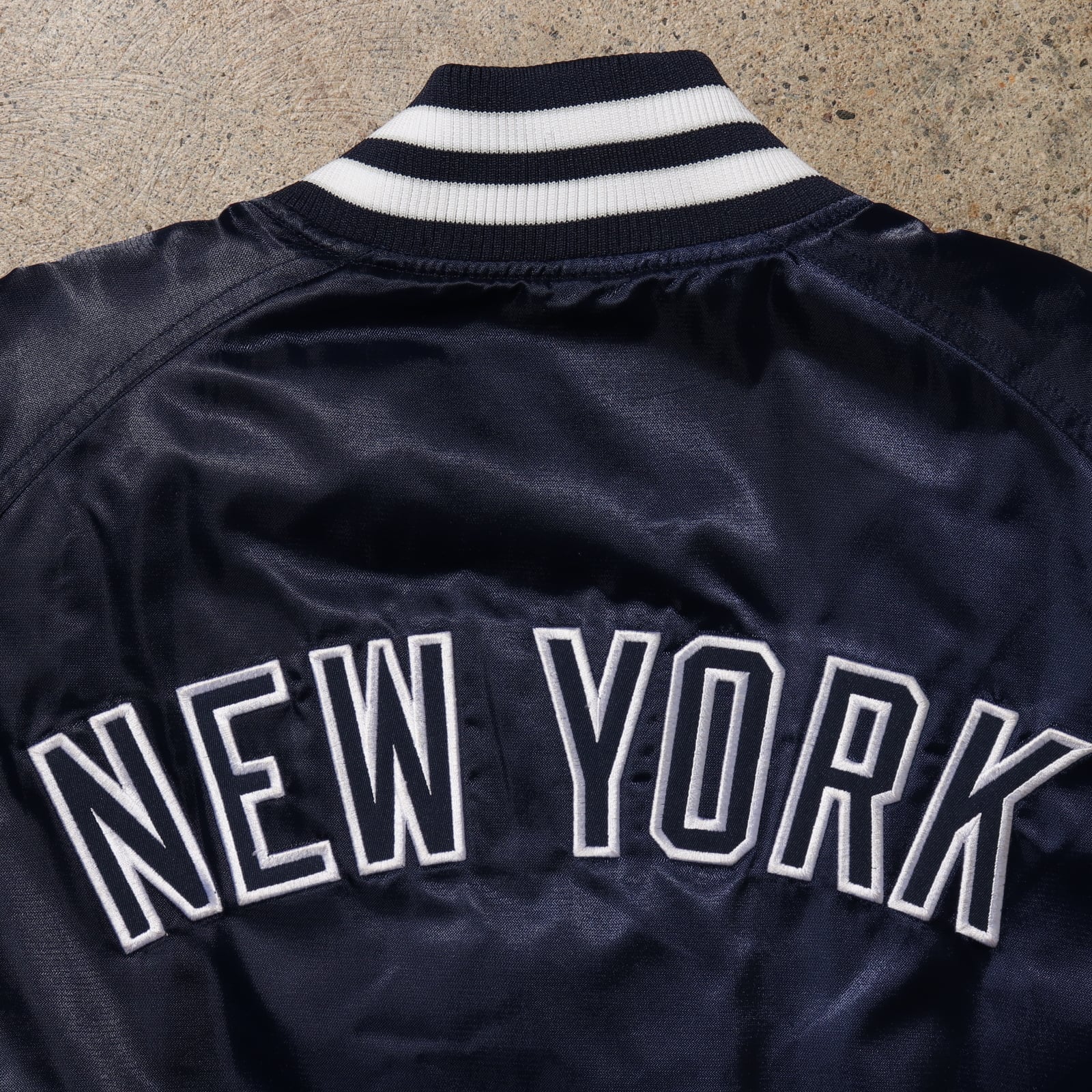 美品 Yankees L NIKE スタジャン ジャケット ナイキ ヤンキース | エン