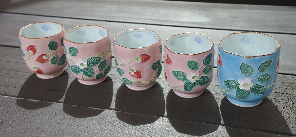 BB-IZUMI|作家ものの器-昇峰 交趾苺湯呑